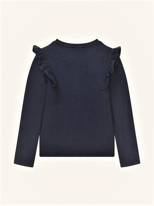 Tom Tailor Kids Blouse Long Sleeve Navy Blue