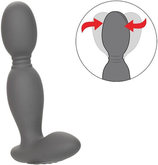 Calexotics Eclipse Rotator Probe Πρωκτικός Δονητής Γκρι 10.3cm