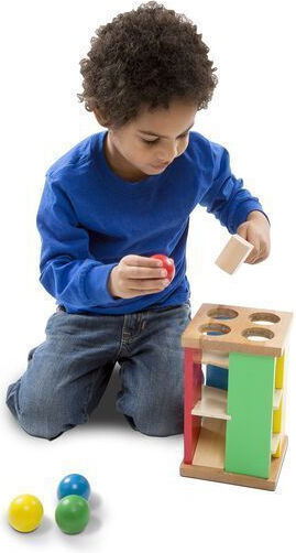 Melissa & Doug Παιχνίδι με Σφυράκι Pound and Roll Tower Toy από Ξύλο για 24+ Μηνών