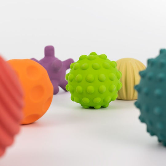 Miniland Ball Eco Bälle mit unterschiedlicher Textur für 0++ Monate