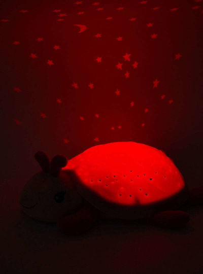 Cloud b Sleep Toy Twilight Ladybug Projector made of Fabric with White Noise and Light for 0++ Months