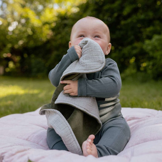 Bibs Πανάκι Μωρού Cuddle Cloth - Kangaroo Sage Hunter Green