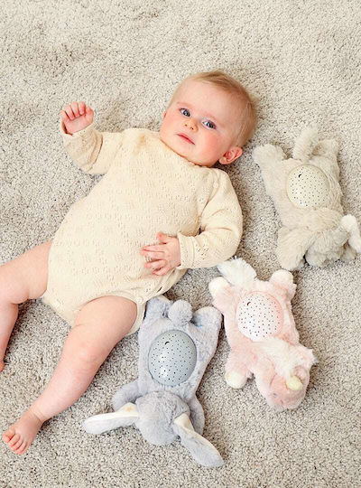 Cloud b Sleep Toy Dream Buddies - Ella Unicorn made of Fabric with Lights for 0++ Months
