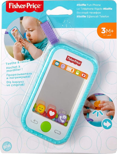 Fisher Price Jucărie Telefon Telefon Selfie cu Sunete pentru 3++ Luni
