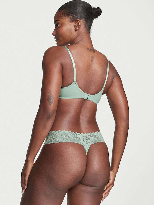 Victoria's Secret Women's Brazil with Lace Mint