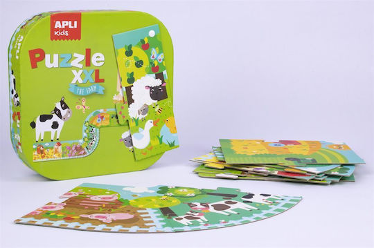 Puzzle pentru Copii Ferma pentru 3+ ani+ Ani 12buc Apli Kids