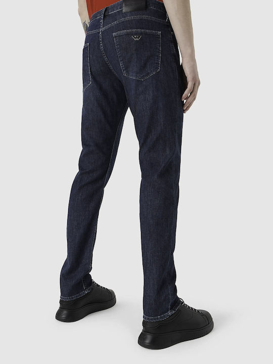 Emporio Armani Ανδρικό Παντελόνι Τζιν Slim Fit Μπλε Emporio Armani Ανδρικό Παντελόνι Τζιν Slim Fit Μπλε