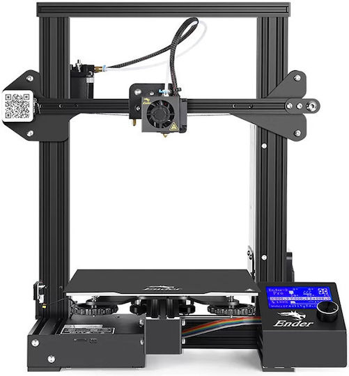 Creality3D Ender-3 Pro Magnetic Plate Zusammengebaut 3D Drucker mit USB Verbindung und Card Reader
