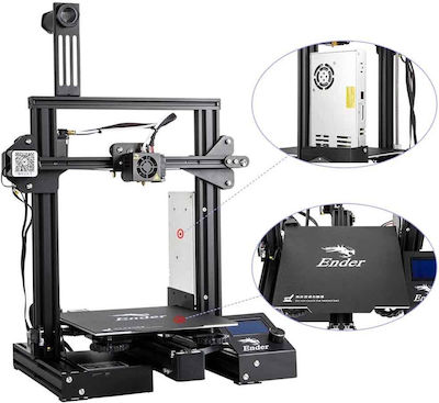 Creality3D Ender-3 Pro Magnetic Plate Assembled 3D Printer with USB Connection and Card Reader