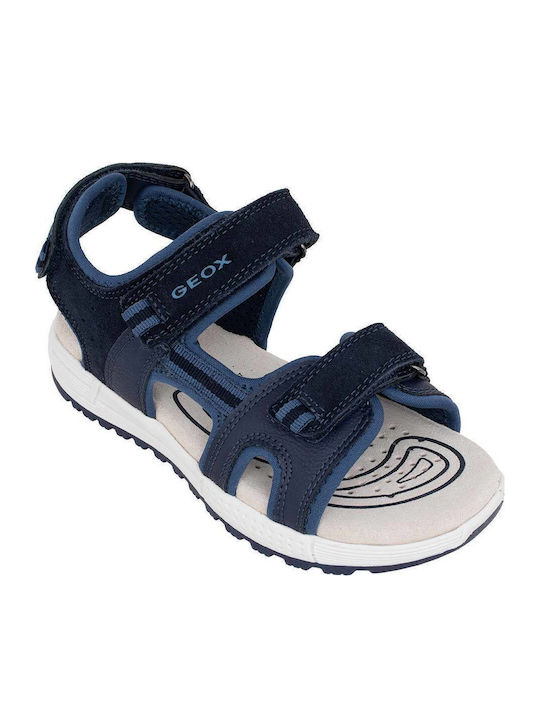 Geox Alben Ανατομικά Navy Μπλε