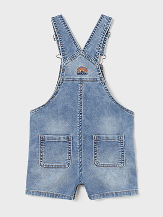 Kinderjeans-Latzhose Blau