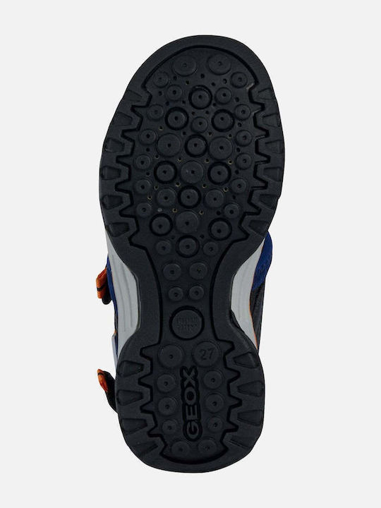 Shoe Sandals J Borealis Anatomic Navy Blue