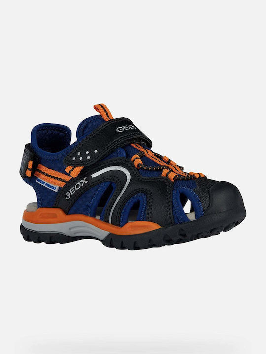 Shoe Sandals J Borealis Anatomic Navy Blue
