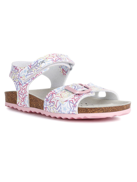 Geox Kids' Sandals Adriel Anatomic Pink