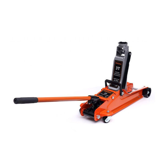 Kraft & Dele Hyrdaulic Crick cutie de scule cu Capacitate de Ridicare până la 38.5cm și Încărcătură de Greutate până la 2.5 Tone Cric Hidraulic pentru Ridicare Auto 2.5Ton