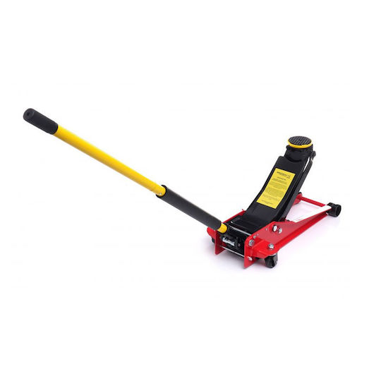 Kraft & Dele Hydraulic Carriage Jack with Lifting Capacity up to 50.5cm and Weight Capacity up to 3.5 Tons