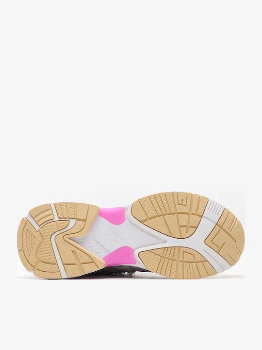 Race Strass Combo B Damen Chunky Sneakers Silber