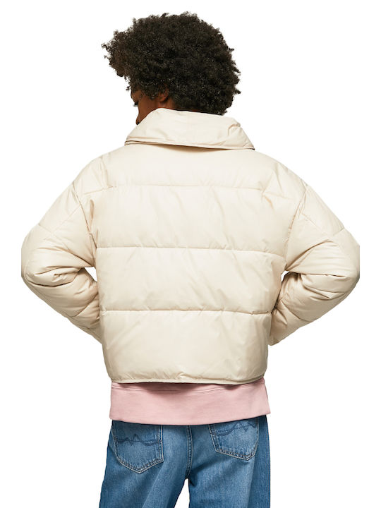 Pepe Jeans Rain Jacket Puffer Beige