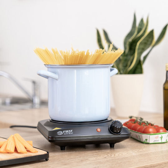 First Austria Ceramic Countertop Single Burner Black
