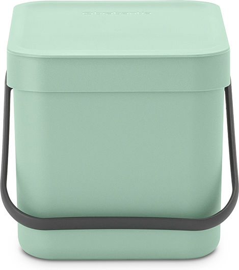 Brabantia Κάδος Sort & Go Απορριμμάτων Πλαστικός Jade Green 6lt