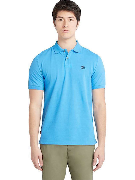 Millers Polo T-shirt Light Blue