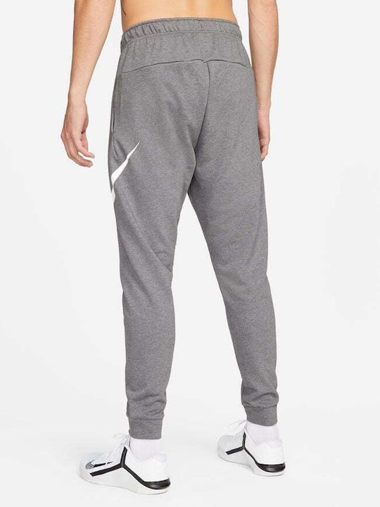 Nike Men's Fleece Sweatpants with Rubber Gray