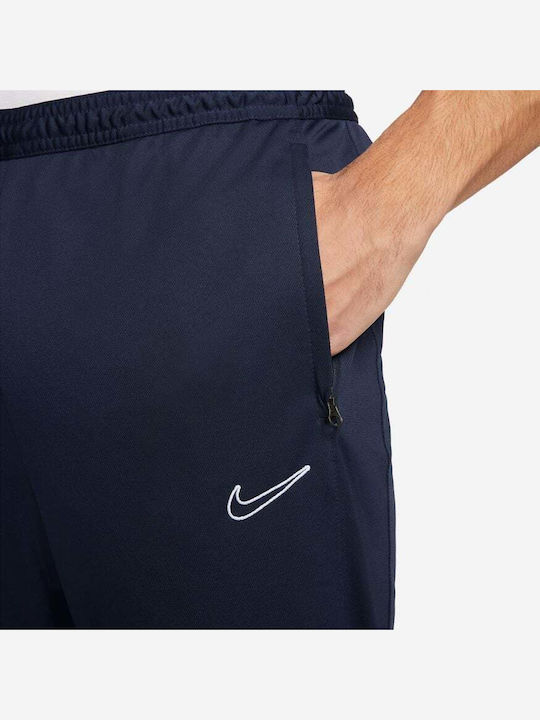 Academy Tracksuit Dri-Fit Glossy with Elastic Navy Blue