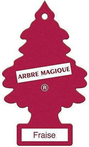 Car Air Freshener Tab Pendand Arbre Magique Ginger/Strawberry 3pcs