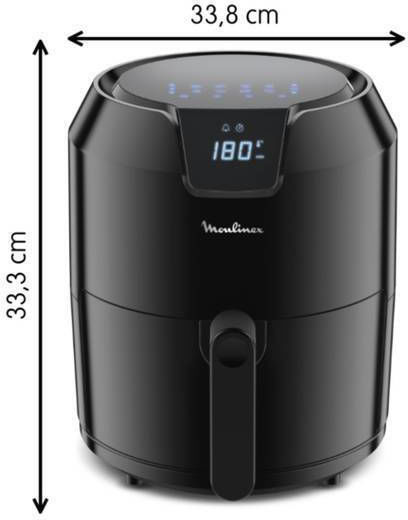 Moulinex Air Fryer 4.2lt Μαύρο EZ4018