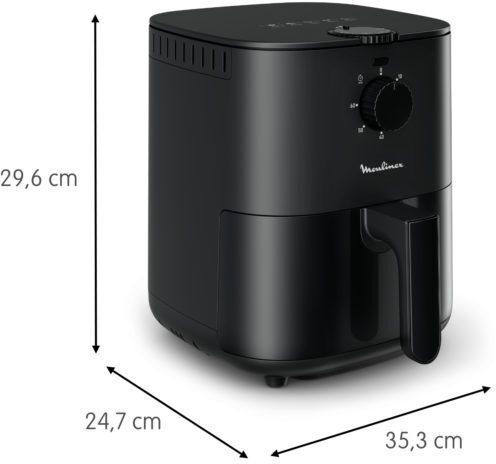 Moulinex Easy Fry Essential Air Fryer 3.5lt Μαύρο