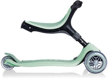 Globber Παιδικό Πατίνι Αναδιπλούμενο GoUp Foldable Plus Τρίτροχο με Κάθισμα για 15 Μηνών Πράσινο