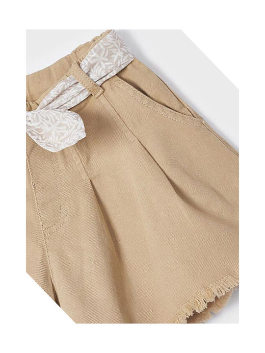 Mayoral Kids Shorts/Bermuda Fabric Beige