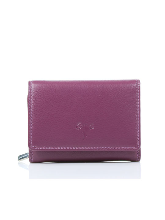 Kion Small Leather Women's Wallet Purple