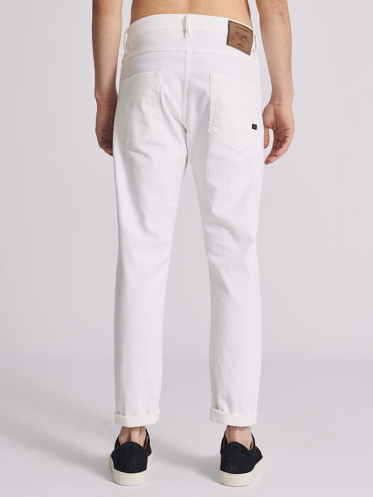 Staff Nollan Men's Jeans Pants White