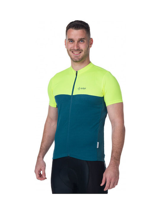 Kilpi Lauben Bărbați Mâneci scurte Tricou de ciclism Albastru