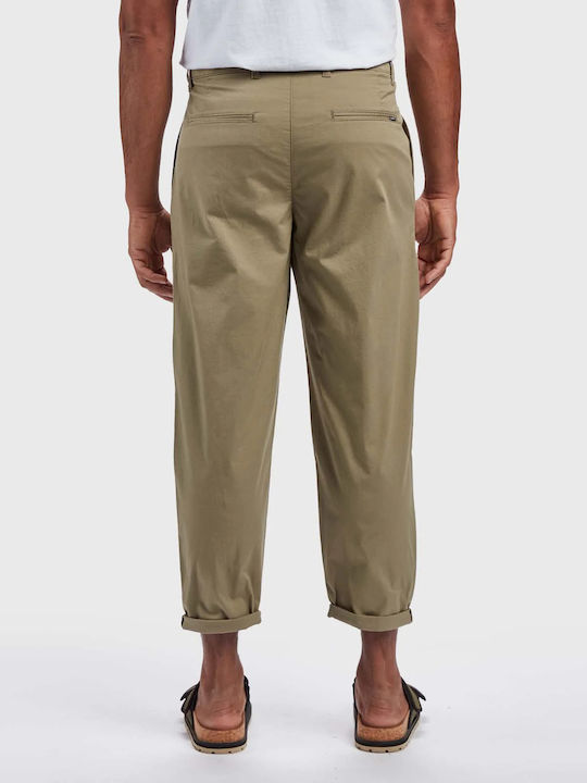 Gabba 2210411044 Men's Trousers Chino Elastic Khaki