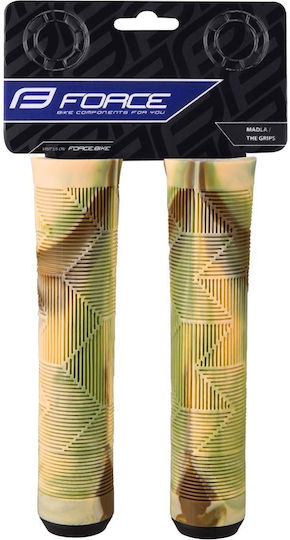 Force 382088 Bicycle Handlebar Grips BMX In Green Colour 145mm Made Of Rubber