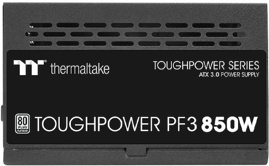 Thermaltake Toughpower PF3 850W Μαύρο Τροφοδοτικό Υπολογιστή Full Modular 80 Plus Platinum