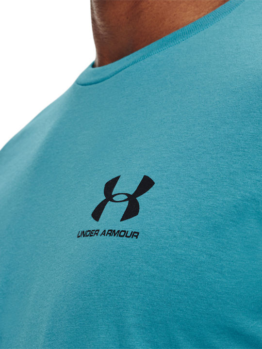 T-shirt Γαλάζιο