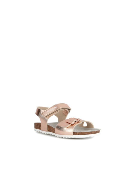 Geox Kids' Sandals Adriel Anatomic Pink