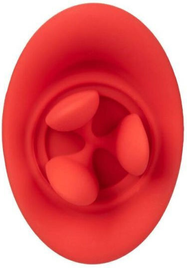 Calexotics French Kiss Αναρροφητής με Δόνηση Suck & Play Interchangeable Set Red