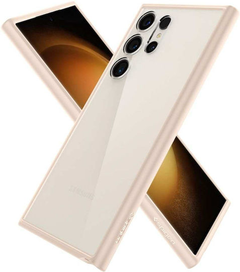 Spigen Ultra Hybrid Back Cover Plastic 2mm Sand Beige (Galaxy S23 Ultra)