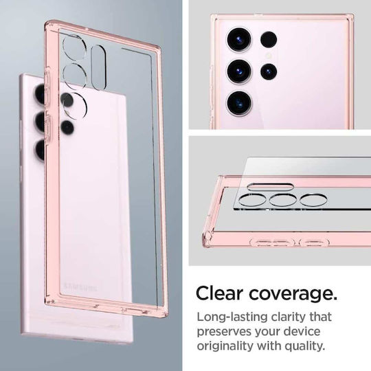 Spigen Ultra Hybrid Back Cover Plastic 2mm Rose Crystal (Galaxy S23 Ultra)