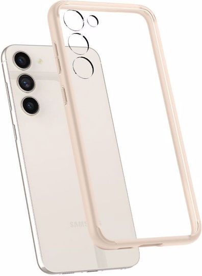 Spigen Ultra Hybrid Umschlag Rückseite Kunststoff 2mm Sand Beige (Galaxy S23)