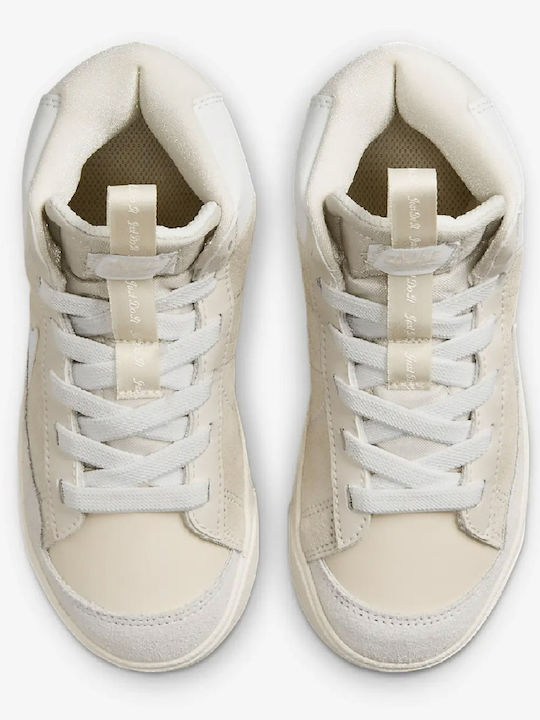 Blazer Mid Blazer Mid 77 Se Încălțăminte sport Inalta pentru copii Bej