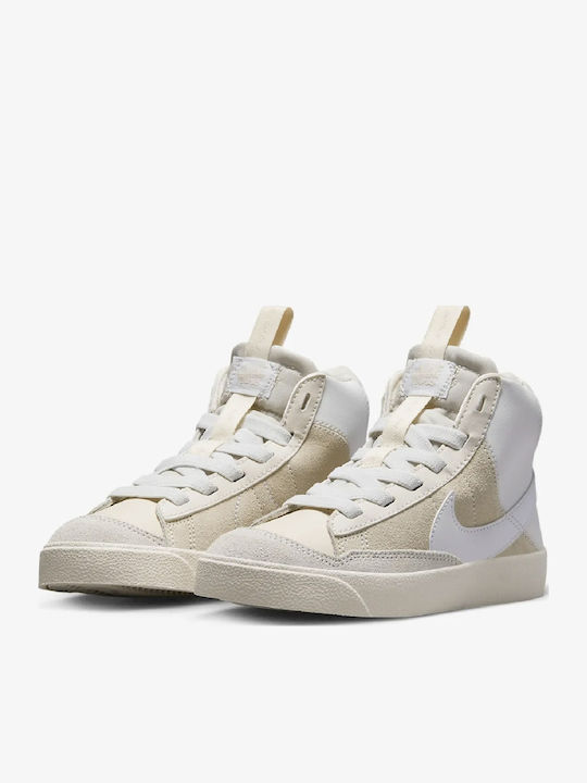 Blazer Mid Blazer Mid 77 Se Încălțăminte sport Inalta pentru copii Bej