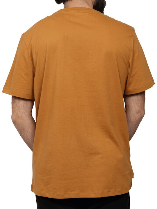 Timberland Men's Short Sleeve T-shirt Orange