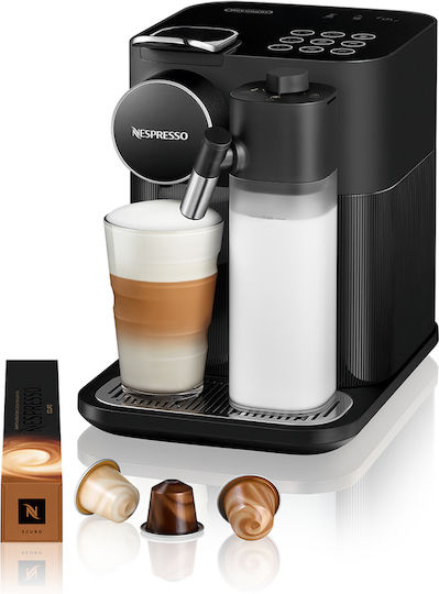 De'Longhi Gran Lattissima Pod Coffee Machine Nespresso Pressure 19bar with Milk Frother Black