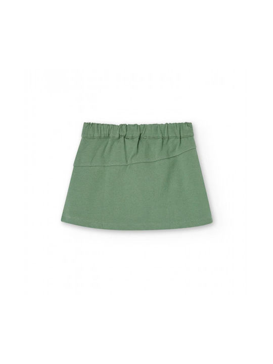 Boboli Kids Skirt Solid Green