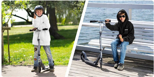 Soke Kids Scooter Foldable City 2-Wheel Gray